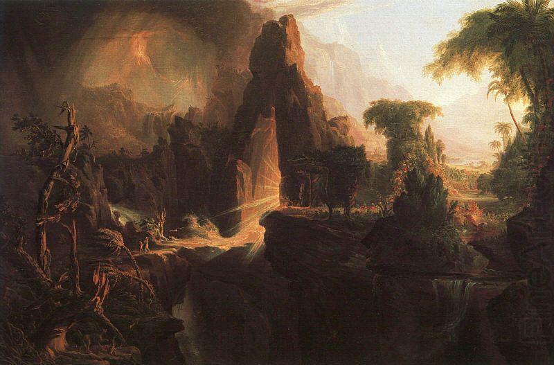 Thomas Cole Expulsion From the Garden of Eden china oil painting image